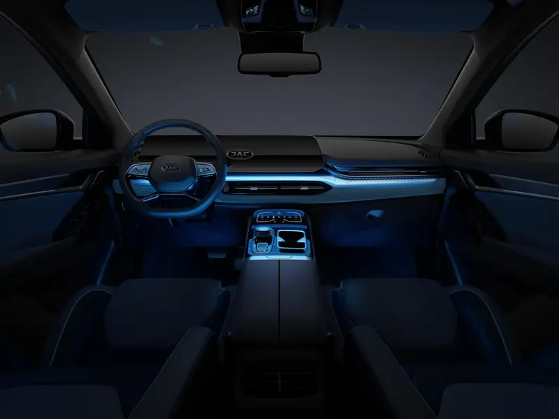 جاك js6 التصميم الداخلي